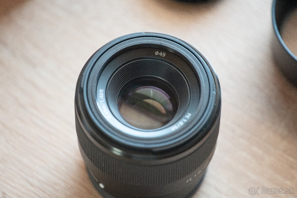 Predám objektív Sony FE 50mm f/1.8 - 6