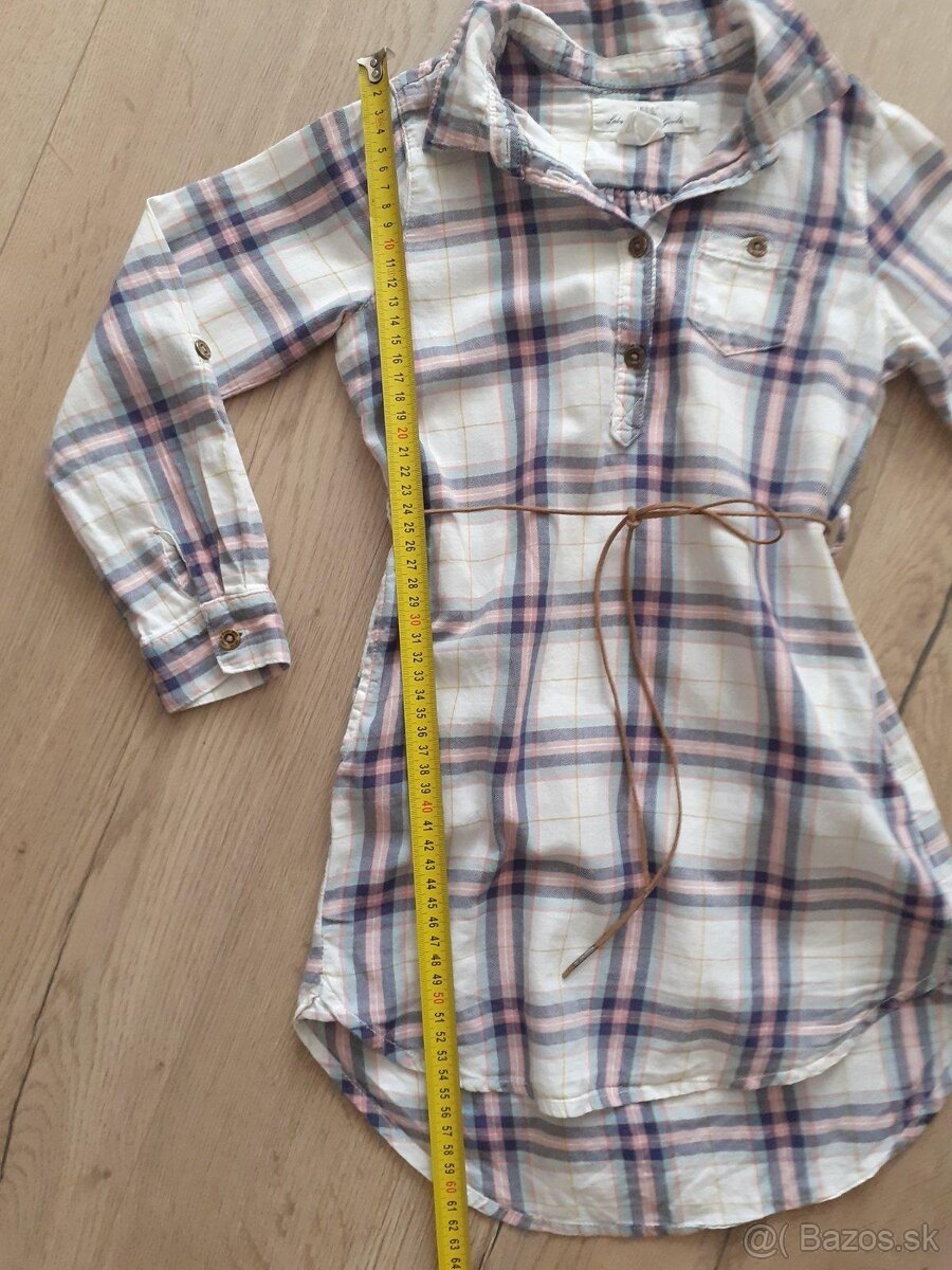 3x šaty/tunika v.122 - 6