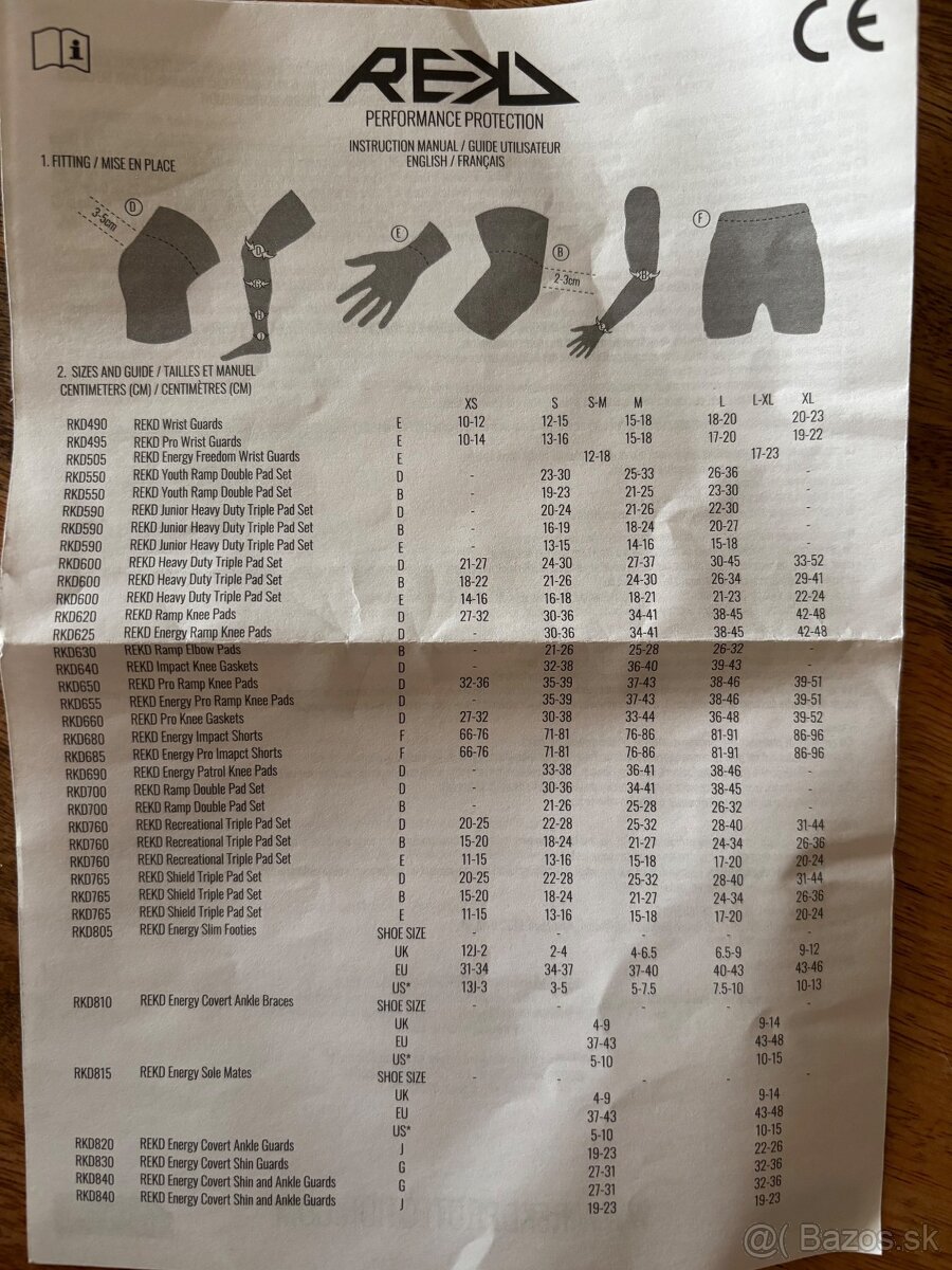 Kolenné chrániče REKD Pro Ramp M - 6