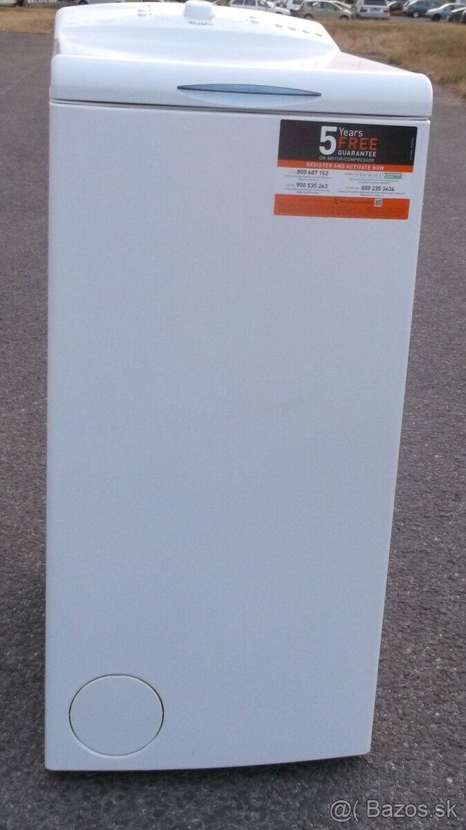 Predám SPOĽAHLIVÁ, plnefunkčná automatická práčka WHIRLPOOL - 6