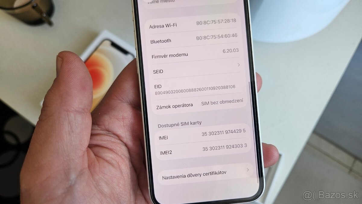 Apple iPhone 12 mini 128GB - nová batéria - 6