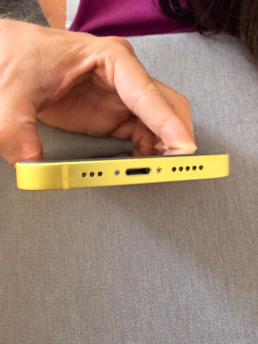 Predám iPhone 14 - Yelow - 128Gb - 6