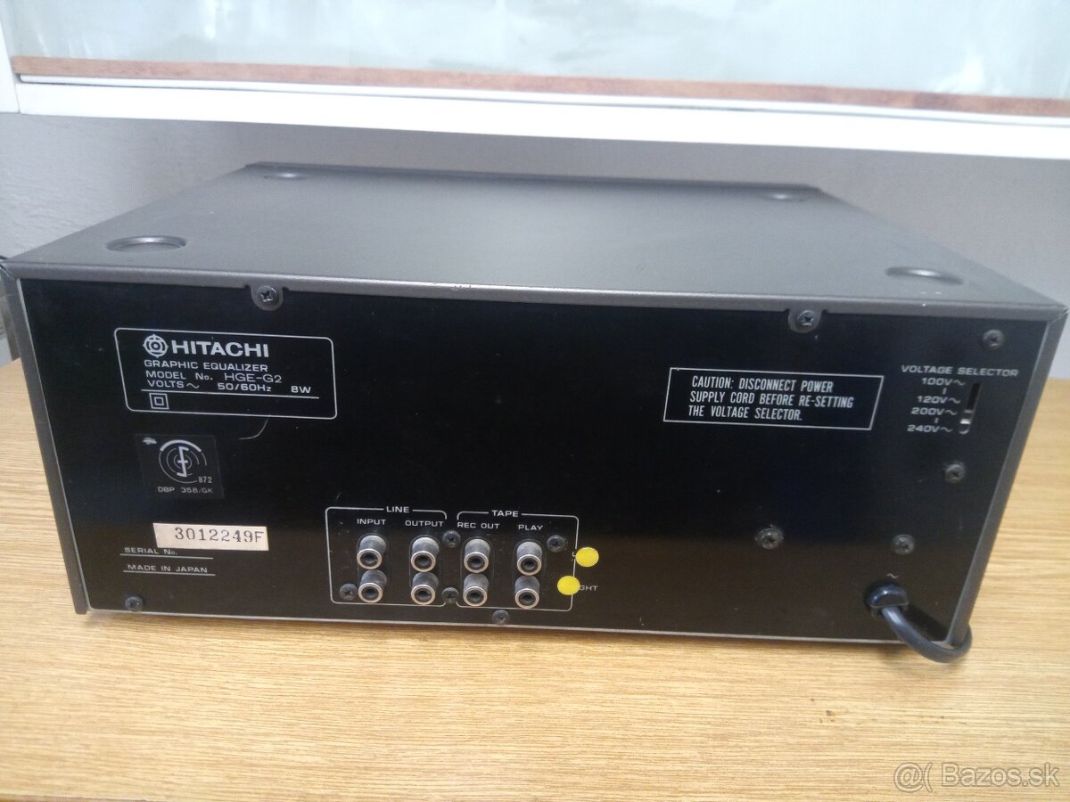 Ekvalizér Hitachi HGE-G2 - 6