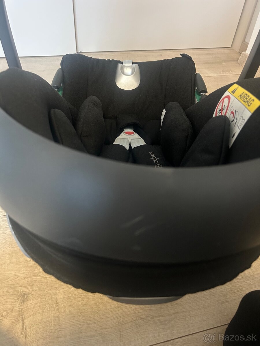 Cybex cloud z2 i-Size deep black Platinum - 6