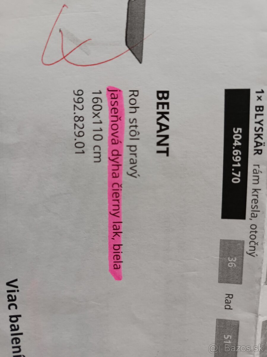 Kancelársky stôl - 6