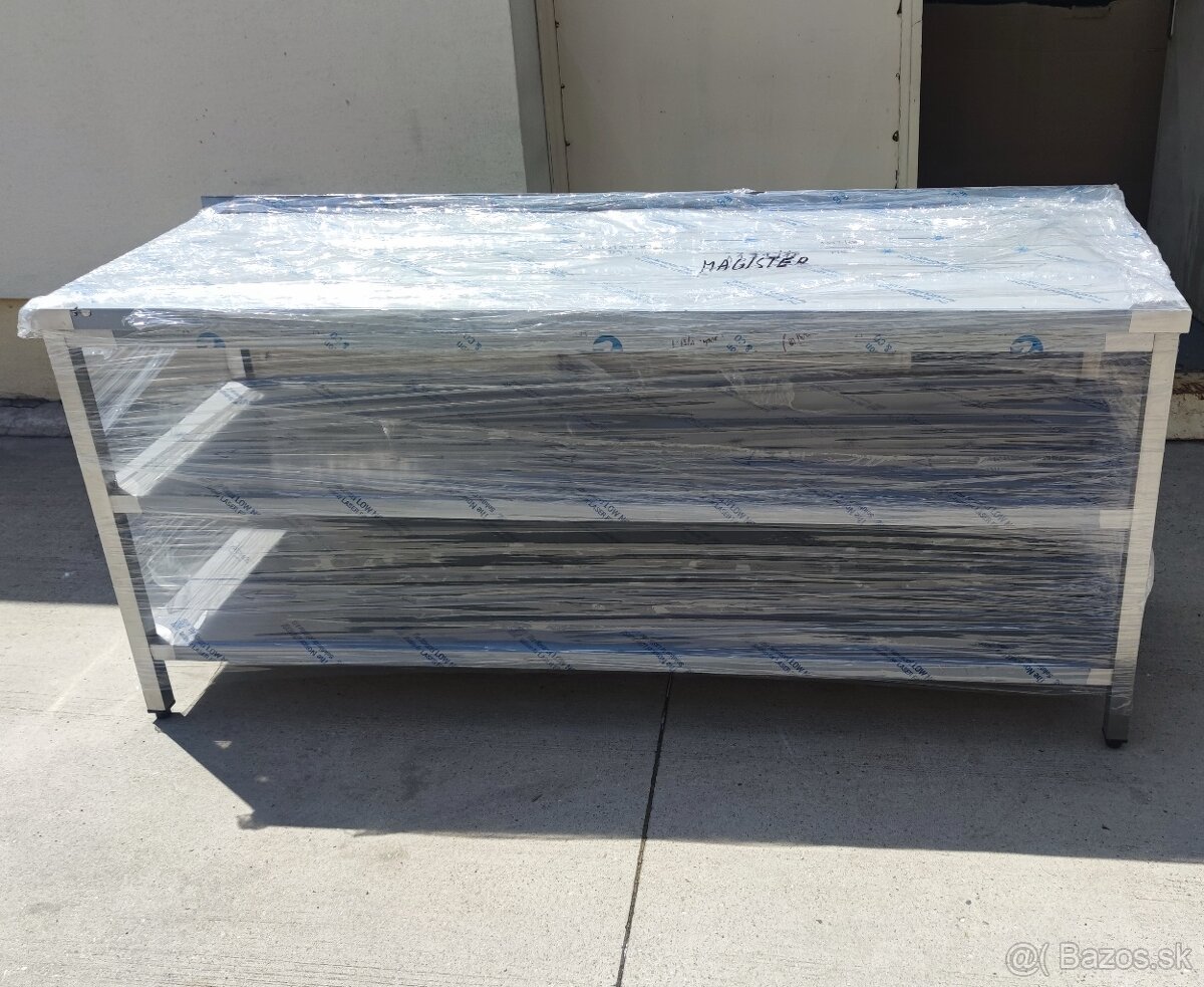 Nerezový nábytok, kuchynské stoly, pracovné gastro stoly - 6