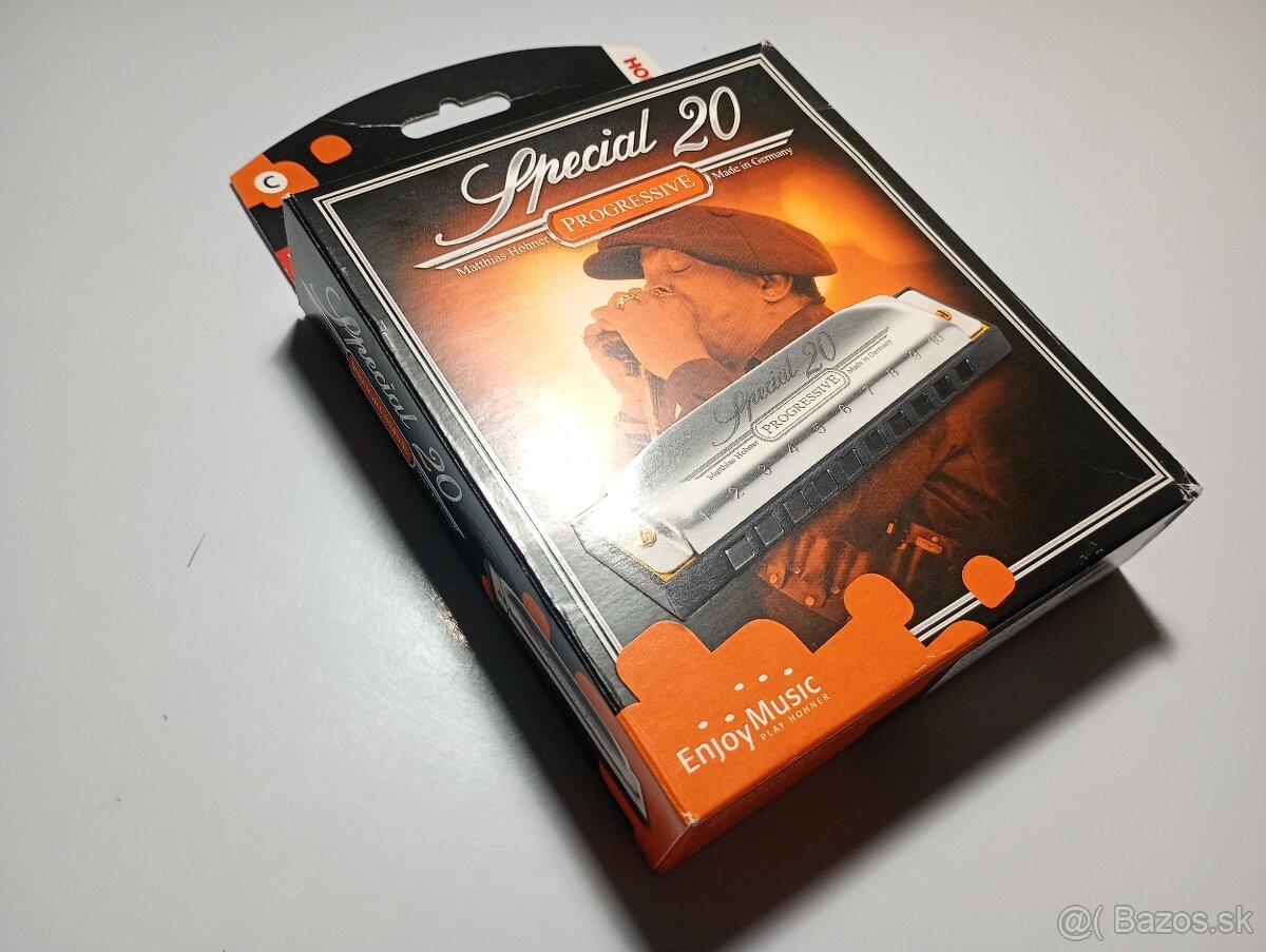 Predám ústnu harmoniku Hohner Special 20 Classic C (nová) - 6