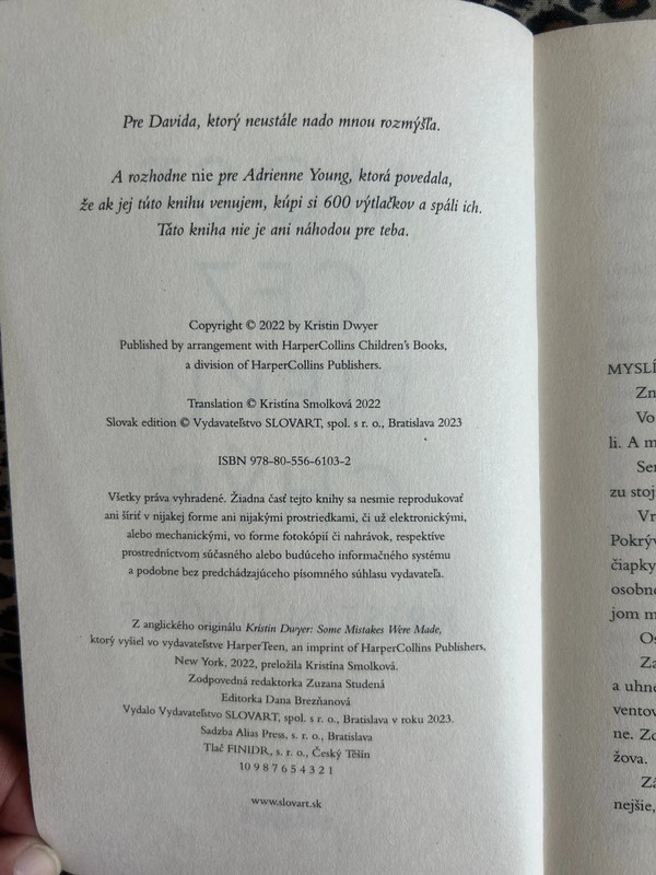 Most cez rieku chýb - Kristin Dwyer - 6