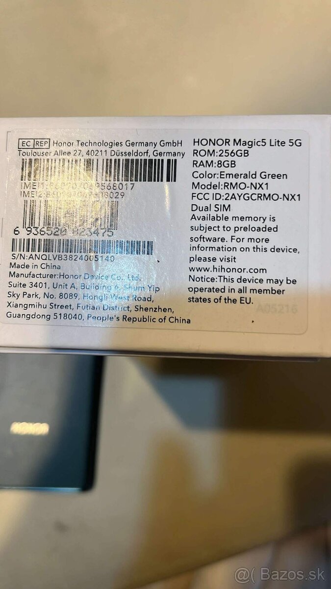Honor magic 5lite - 6