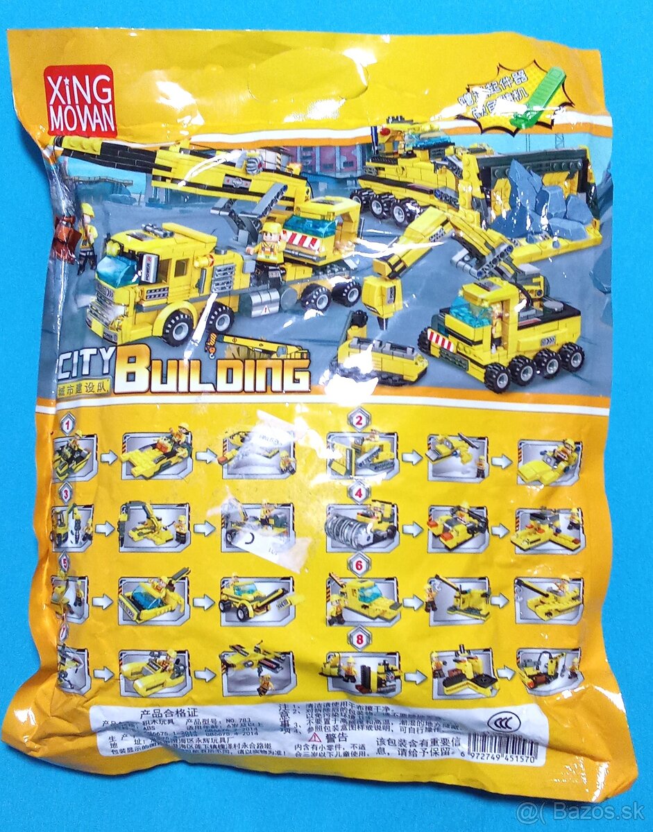 veľká stavebnica stavebné stroje - 6