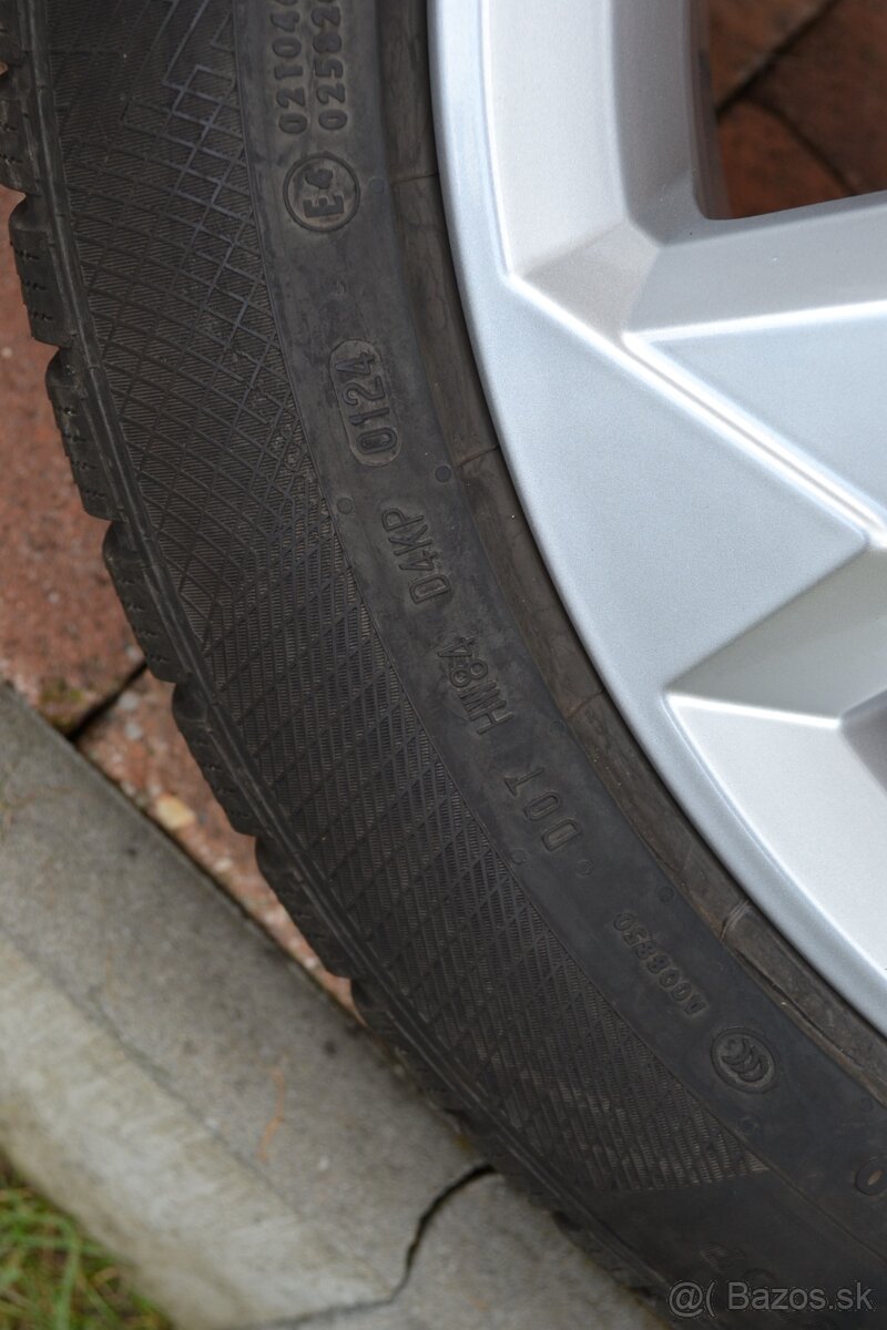 5x112 R19 Zimna sada na Skoda Kodiaq + 235/50 R19 Cont. - 6