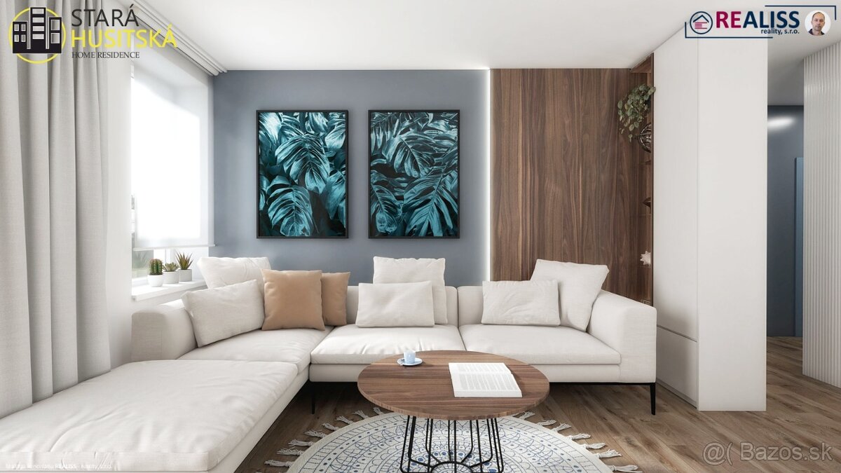 Nové 3-izbové byty v projekte Stará Husitská - 6