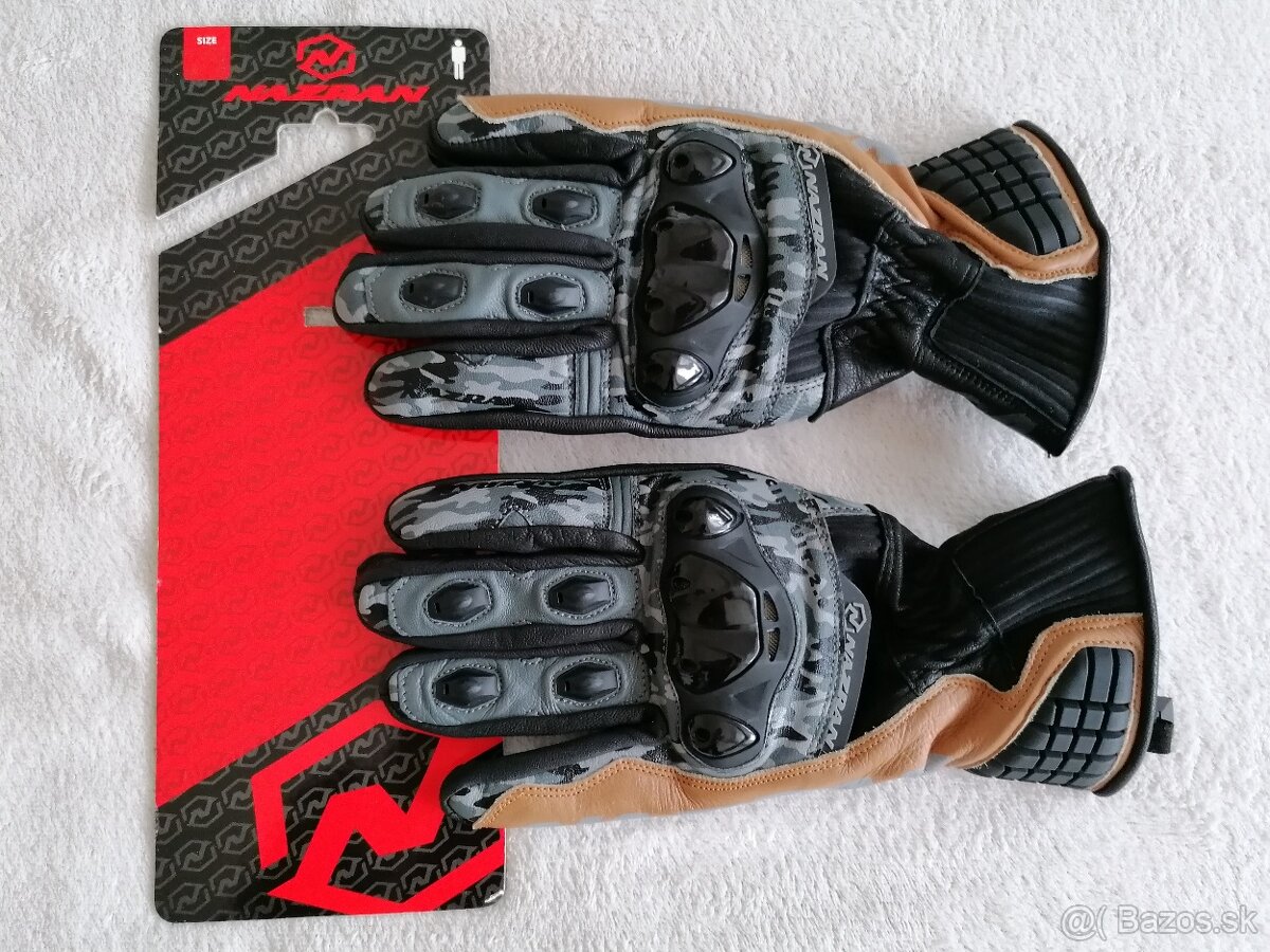 NAZRAN kožené rukavice NOVÉ - 6