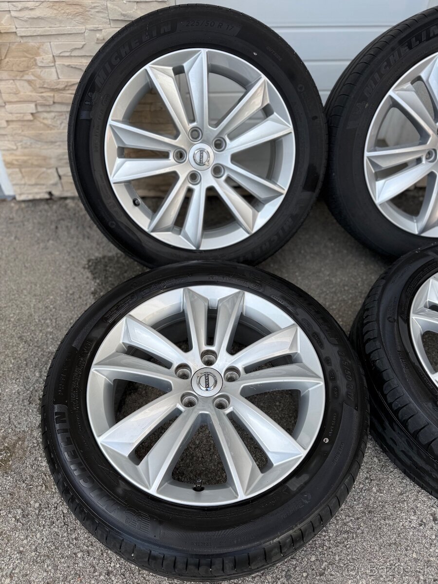 VOLVO ORIGINAL R17 / 225/50 - 5x108 - Elektrony / Disky - 6