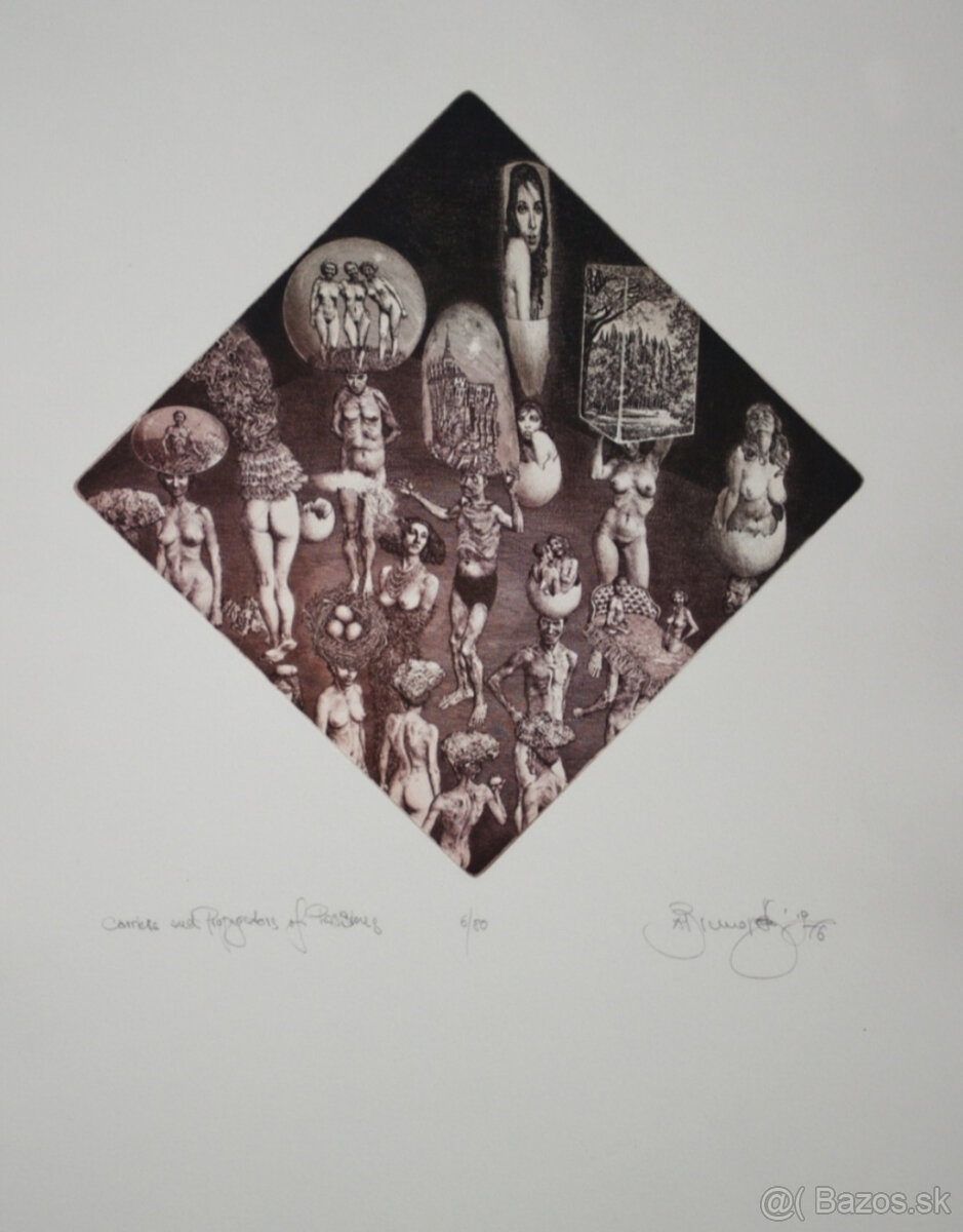 Albín Brunovský - grafiky - 6