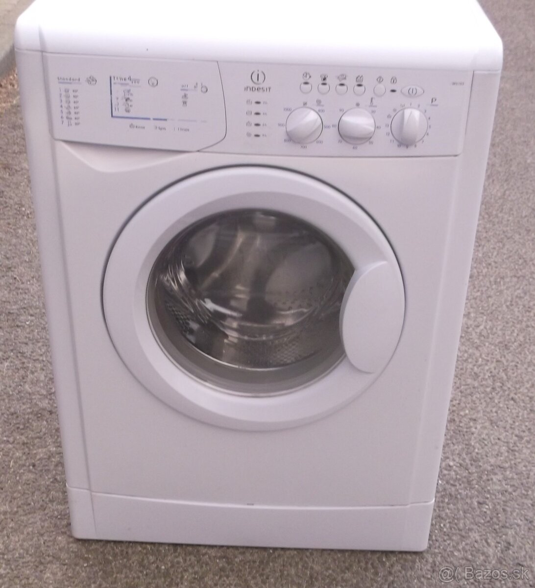 Predám plnefunkčná automatická práčka INDESIT,1000 ot./min. - 6