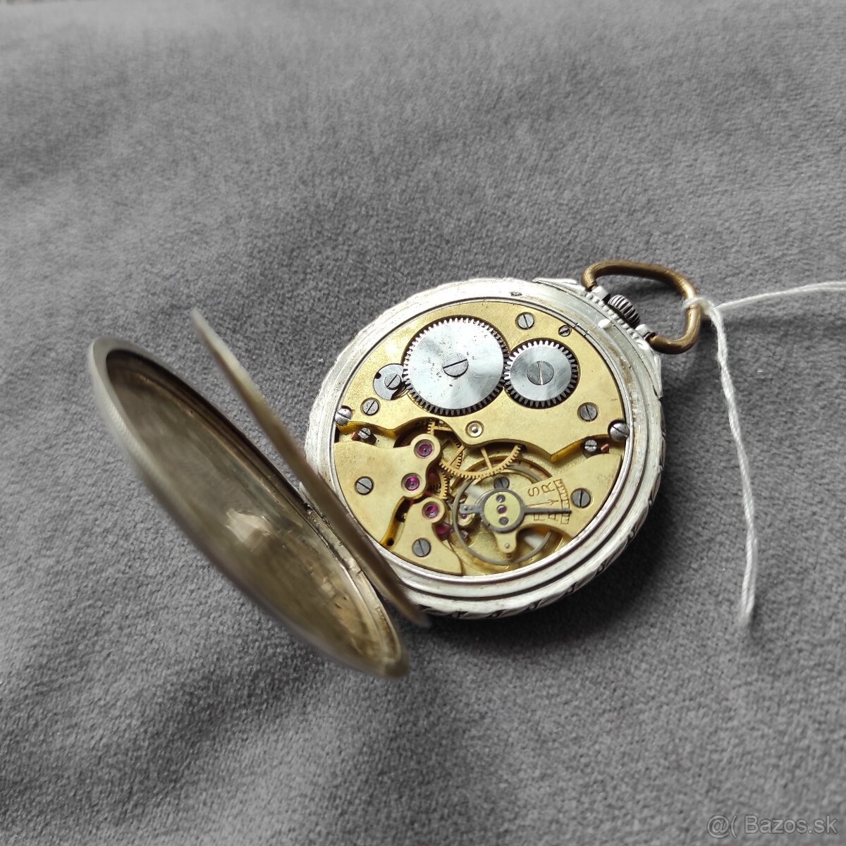 Vreckove hodínky striebro 900 - 6