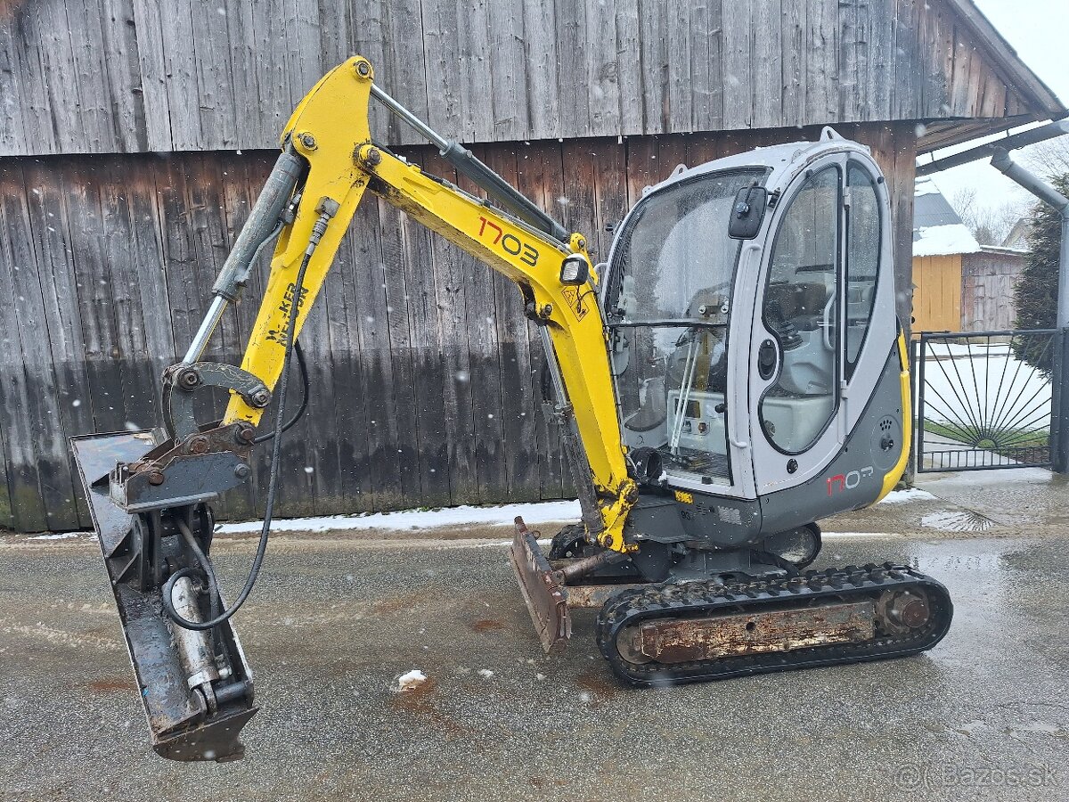 Minibager Wacker neuson 1703 - 6