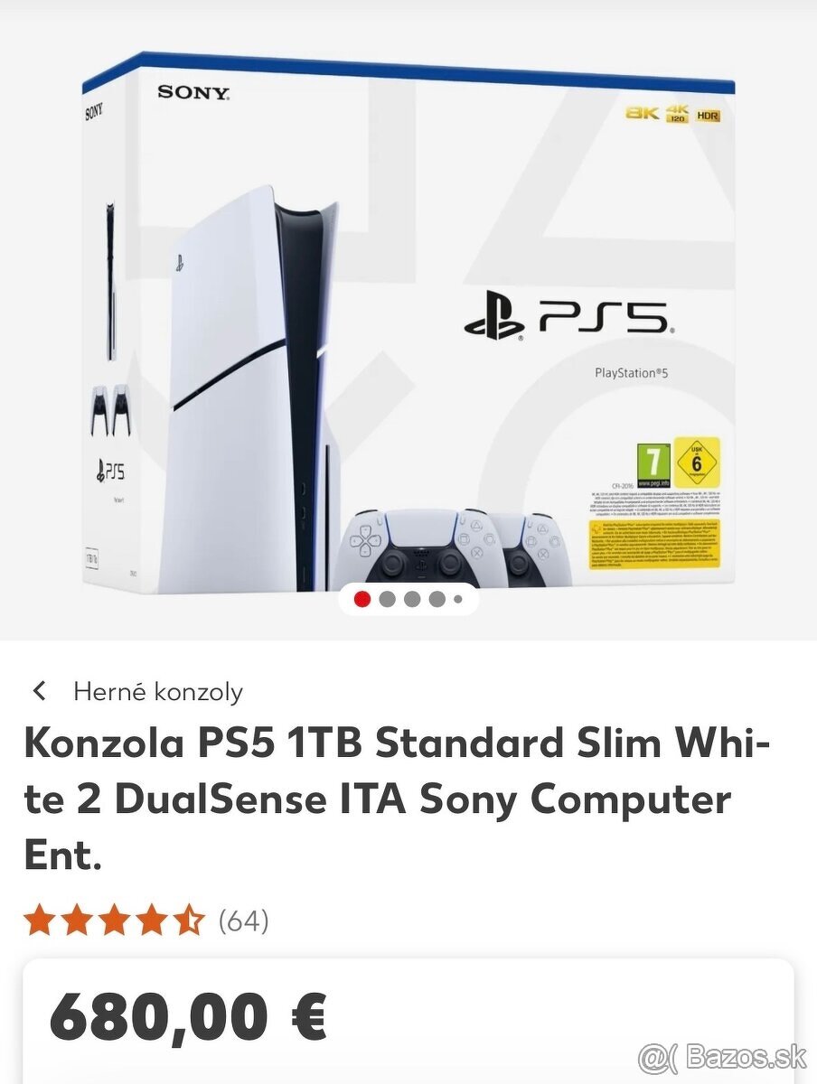 PlayStation 5 (Slim)-1 TB + 2x dualsens + hra death strandin - 6