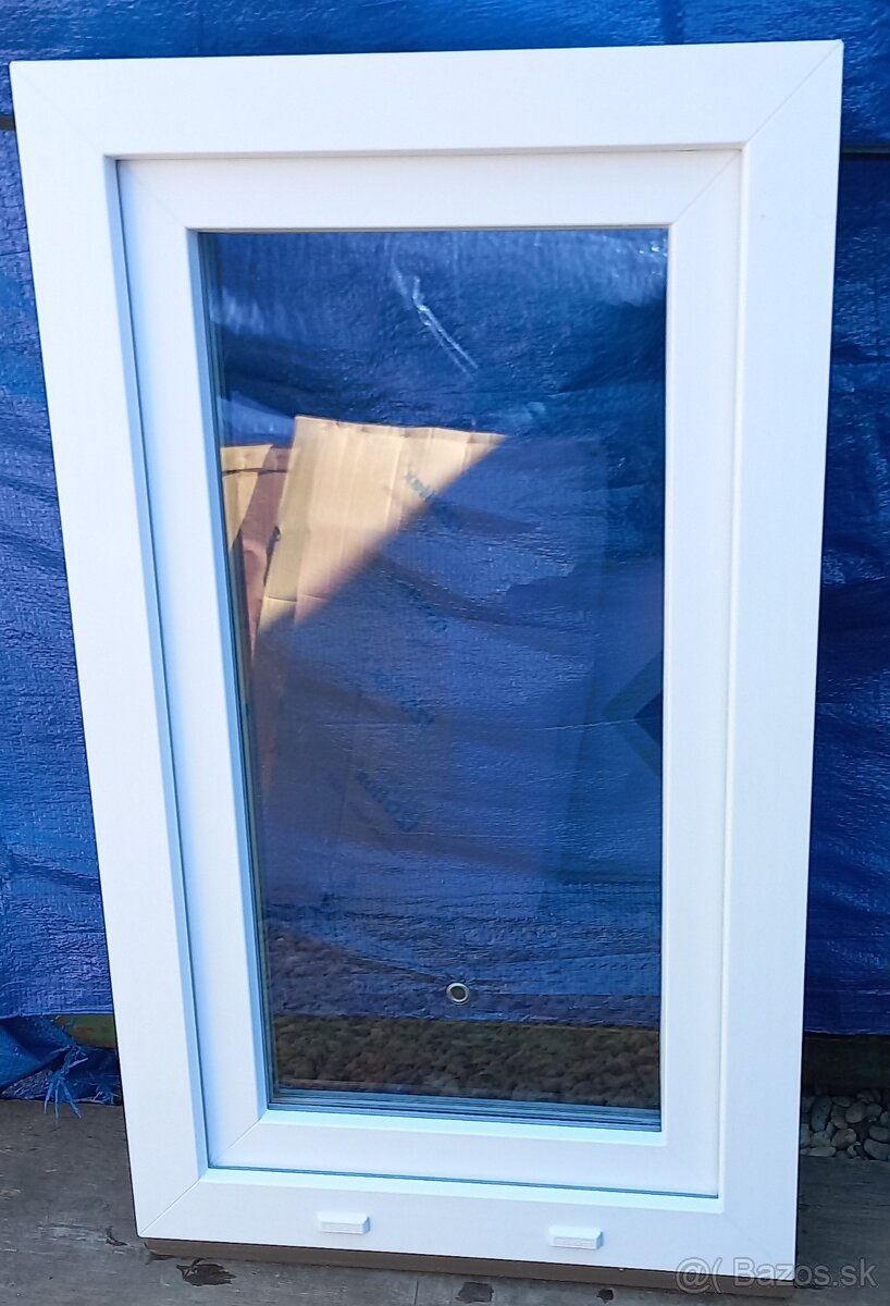 Predám plastové okna 60x100, okno 100x100dub ,78x108 - 6