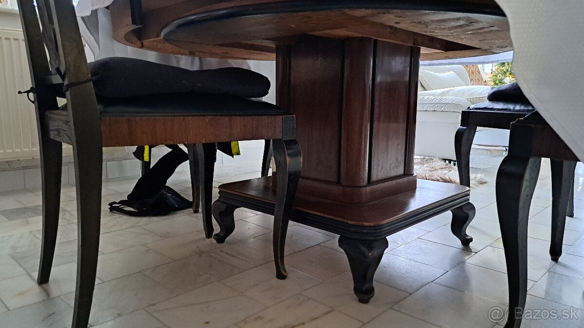 Starožitná jedálenská zostava - 6