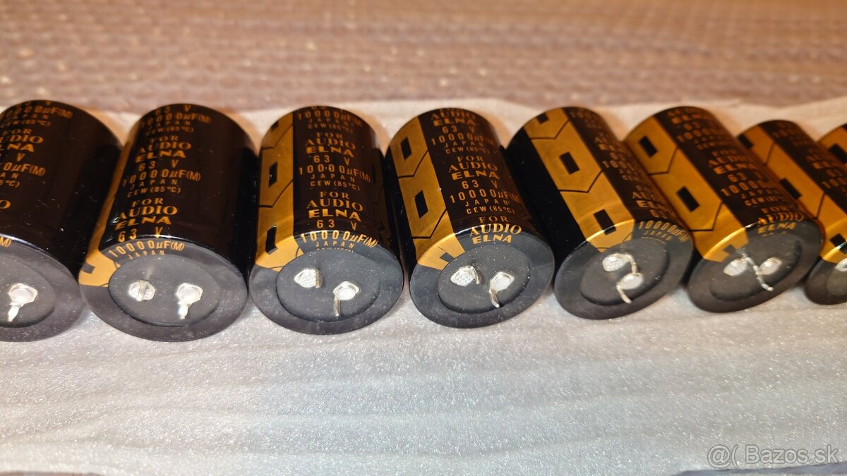 Predám japonské audio kondenzátory ELNA - 6