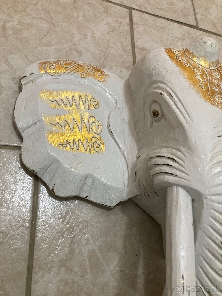 Ručne robená nástenná dekorácia z exotického dreva - 6