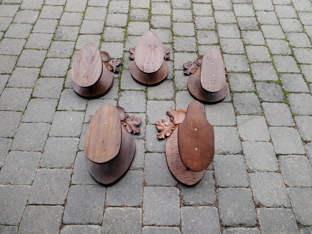 Podložky pod trofeje muflonov - 6