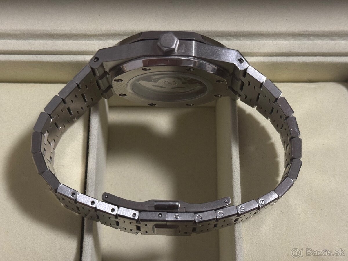 Seiko Custom Mod Watch Hodinky Royal Oak Black - 6