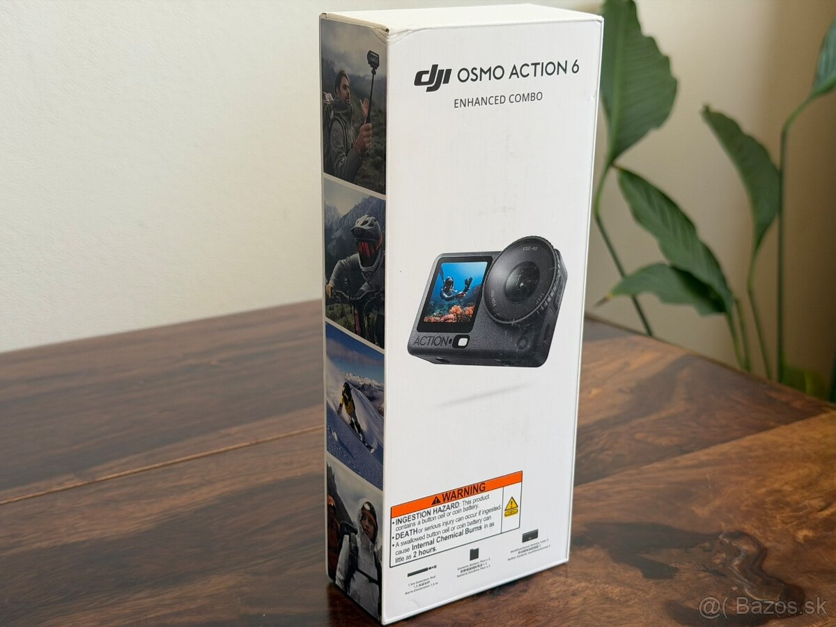 DJI Osmo Action 6 Enhanced Combo - nová akčná kamera - 6