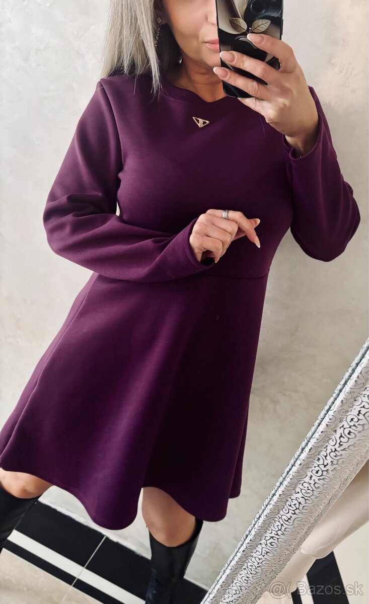 Damske šatičky violet - 6