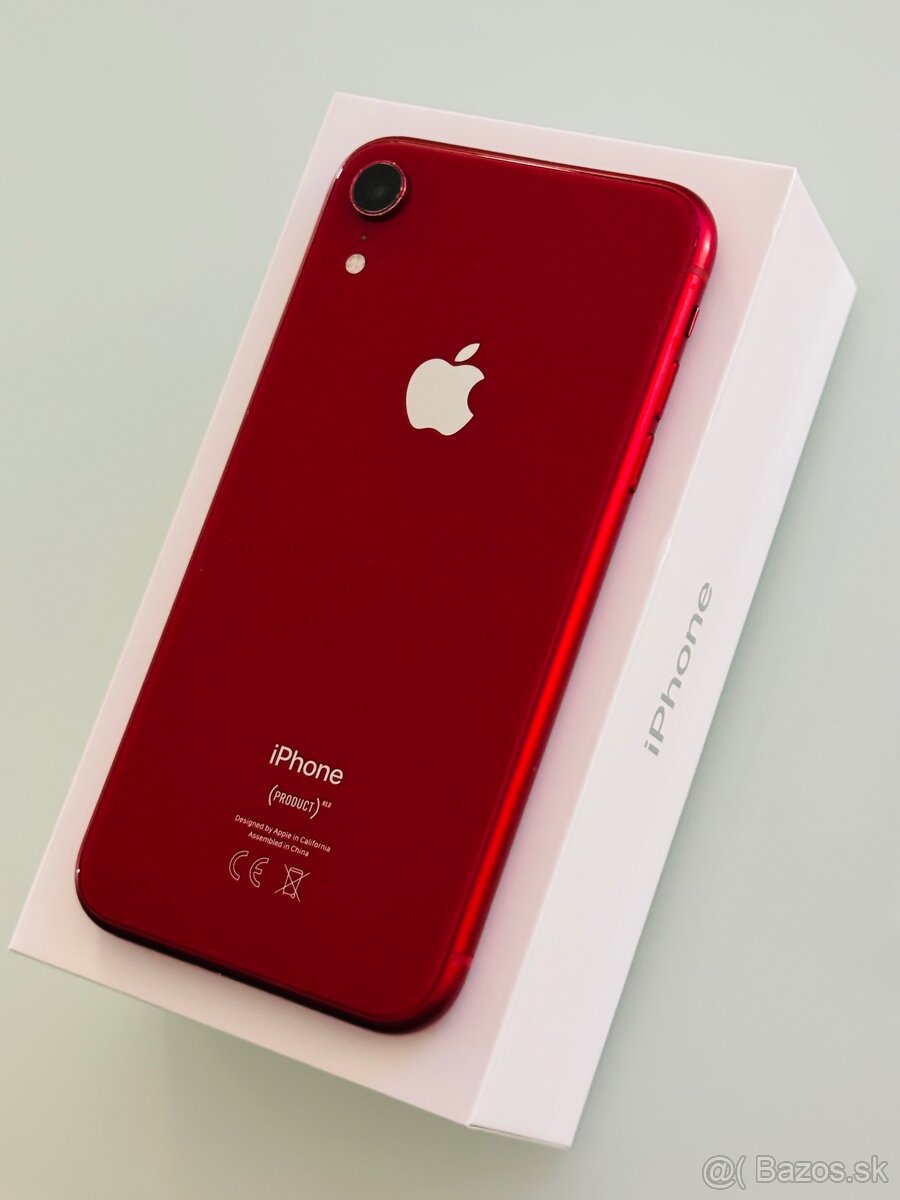 iPhone XR 64 GB Red Edition AKO NOVÝ - 6