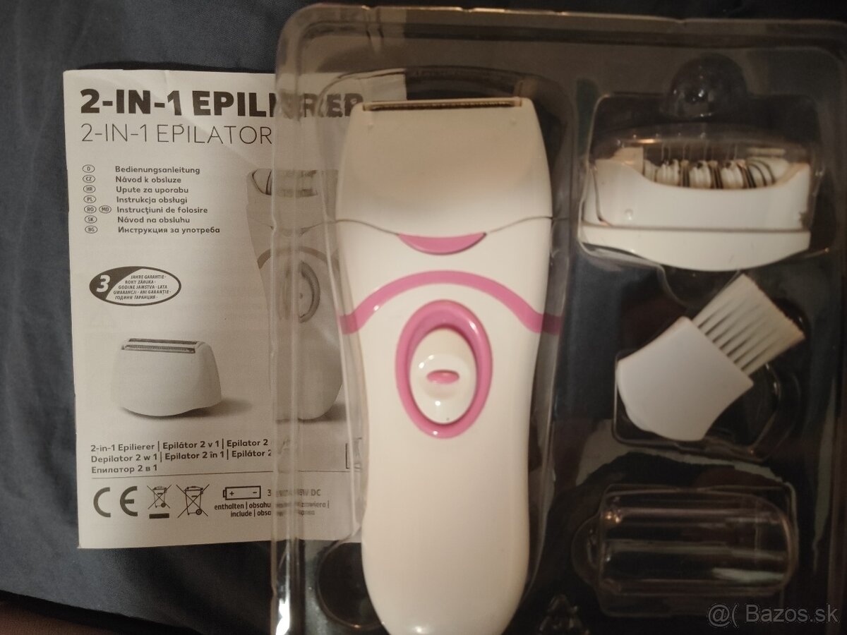 Epilátor 2v1, holiaci strojček - 6