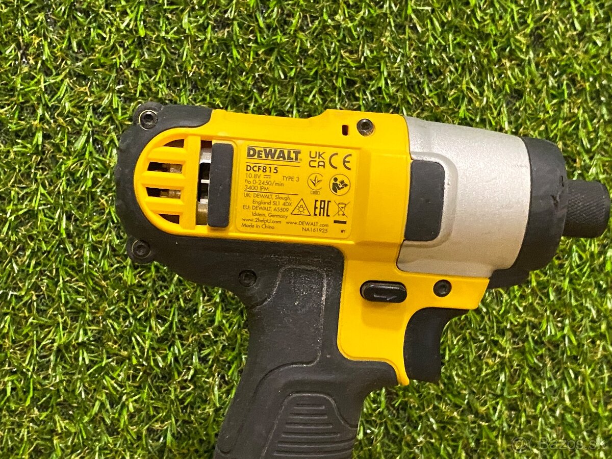 Dewalt rázový utahovák DCF815 - 6