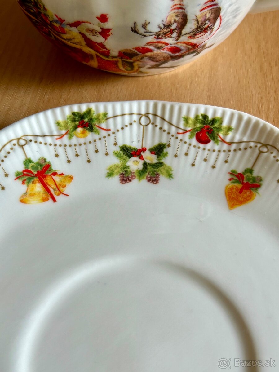 PORCELÁNOVÝ VIANOČNÝ DVOJSET zn.Nostalgic Christmas - 6