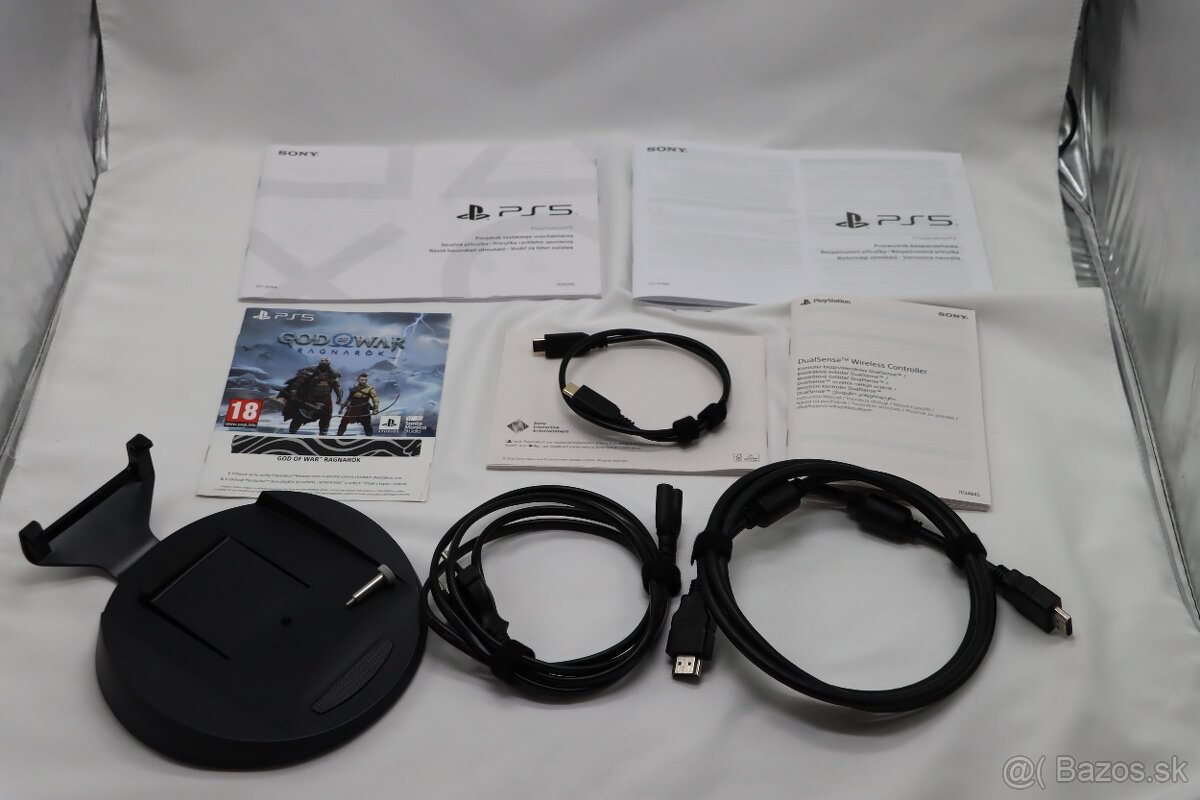 PS5 FAT Disk + God of War Ragnarök (kód nezotretý) - 6