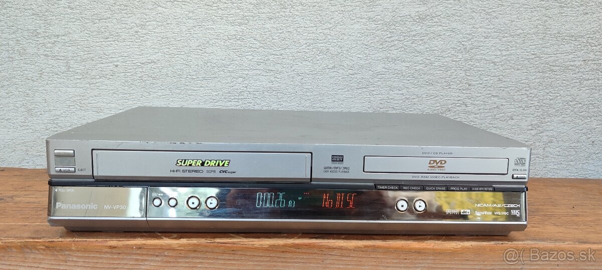 Videorekorder DVD prehrávač Panasonic - 6