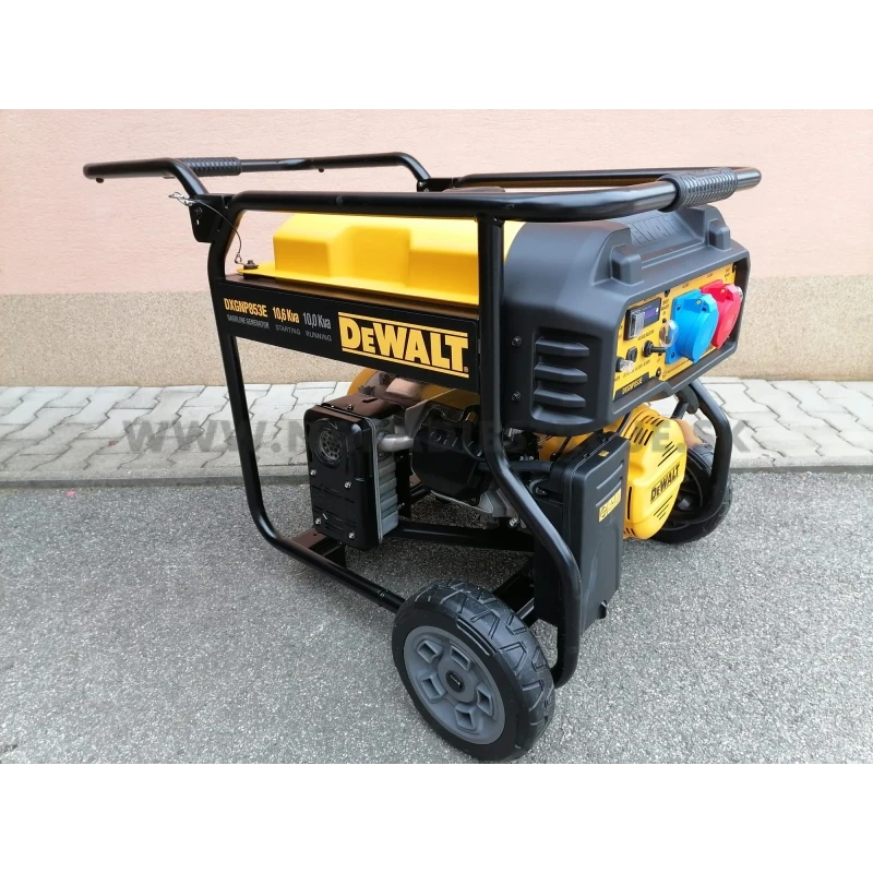 benzínová trojfázová elektrocentrála - 6