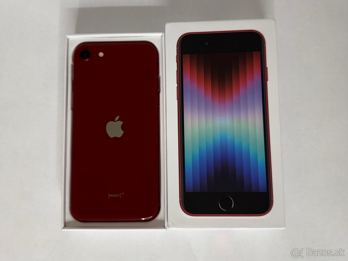 iPhone SE 3 generacia Red 64 GB - 6