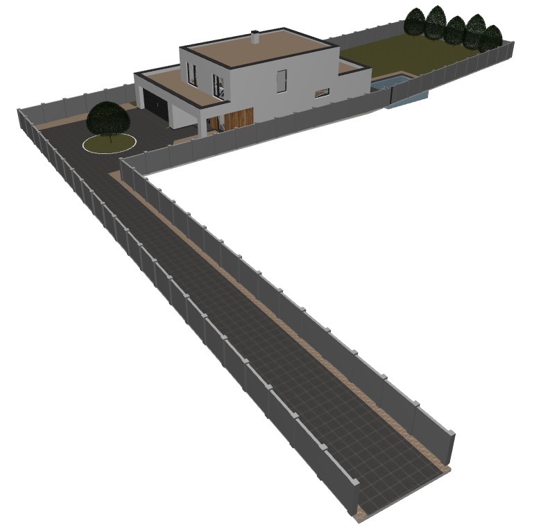 Predám rozostavaný luxusný RD v obci OPOJ - 6