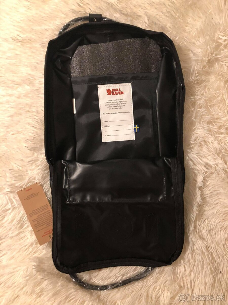 Batoh Fjällräven Kanken čierny s čiernymi prvkami - 6
