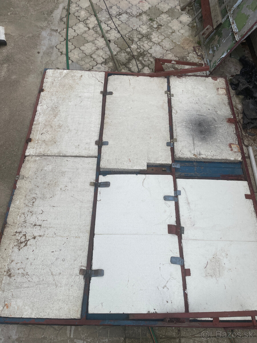 Predám garážovú bránu – oceľová, zateplená - 6