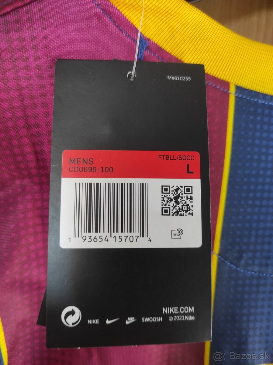 🏆 FC Barcelona – Originálny dres Ansu Fati #22 (veľkosť L) - 6