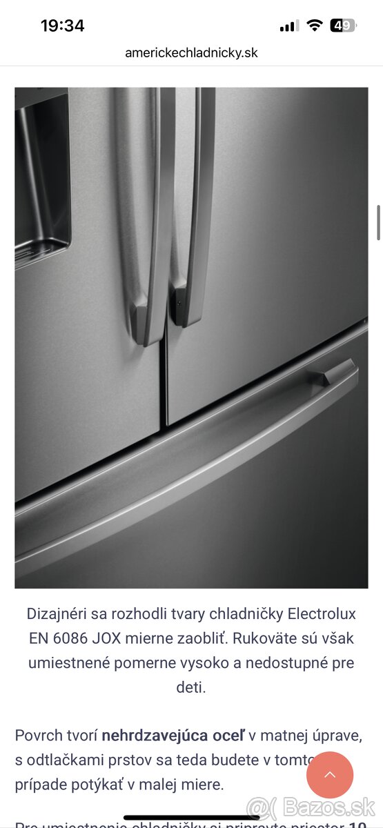 Americká chladnička s mrazničkou - 6