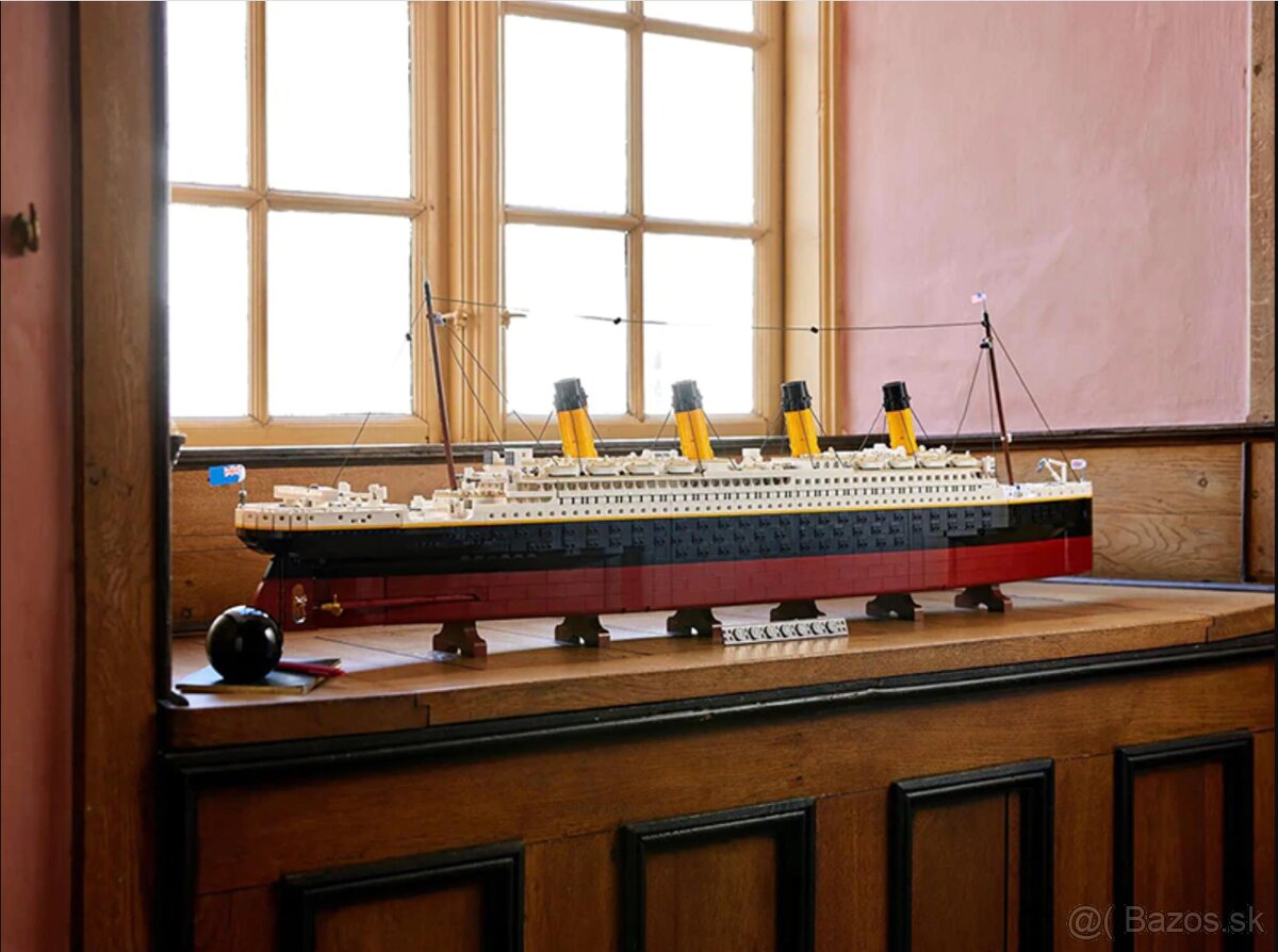 Stavebnica TITANIC + EIFFEL TOWER - nové, nehrané - typ lego - 6