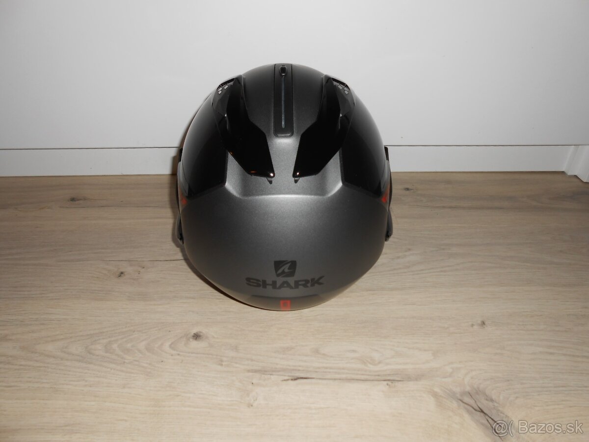 Predam krasnu novu moto prilbu znacky SHARK EVO GT SEAN MAT - 6