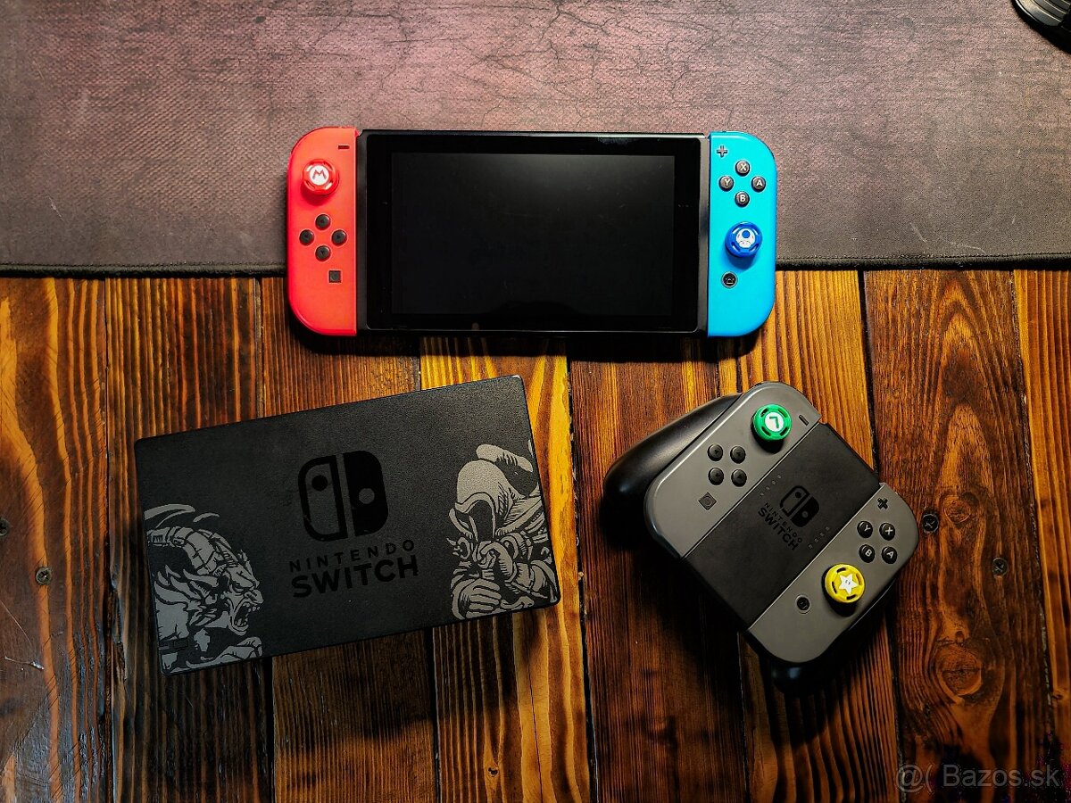 Nintendo Switch Diablo edícia + 15 hier, ovládač, prísluš. - 6