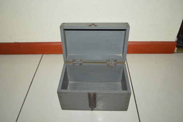 mala drevena vojenska truhlicka/bedna - 6