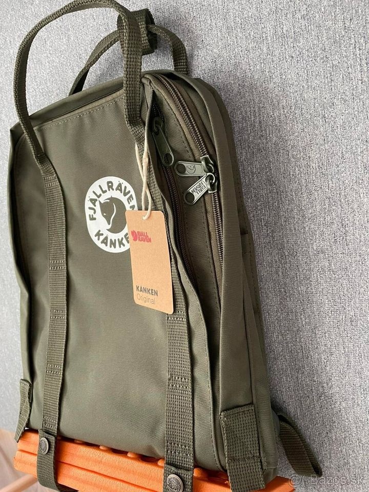 Batoh Fjällräven Kanken zelený turistický - 6