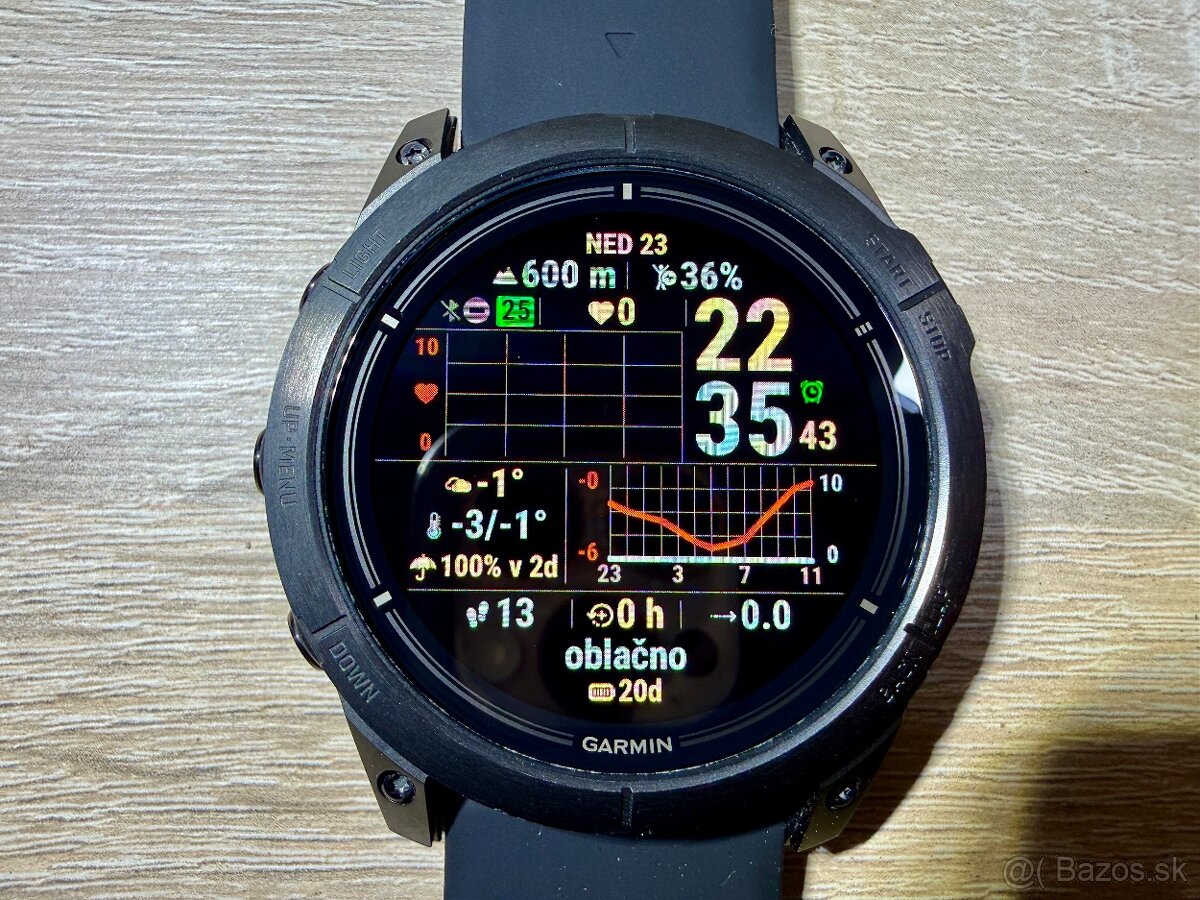 Predam Garmin epix Pro (Gen 2) Sapphire - 51 mm - Titan - 6